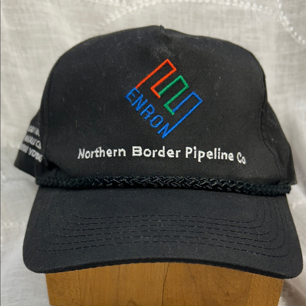 Enron Rare Vintage Collectible Trucker Baseball Cap Hat